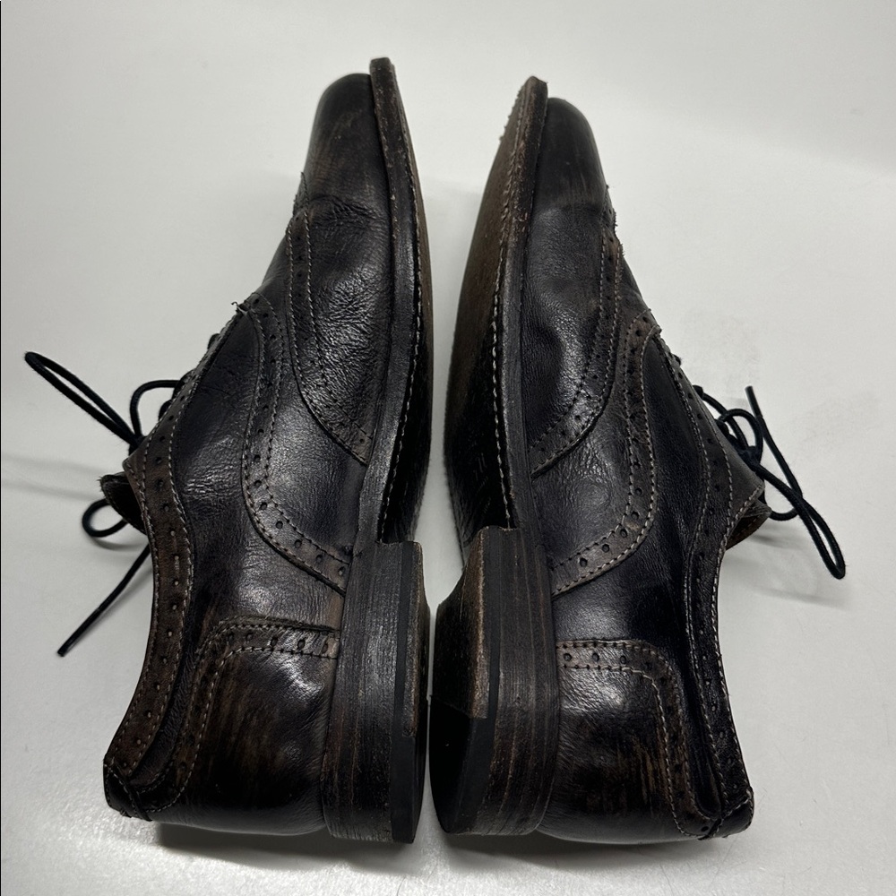 Bed Stu Black Leather “Wingtips” - Picture 6 of 9